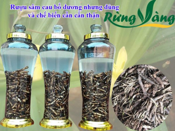 Cách Khử Hết Độc Tố Trong Sâm Cau Đen